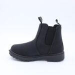 ⁦بسطار ولادي لون أسود⁩ - الصورة ⁦4⁩