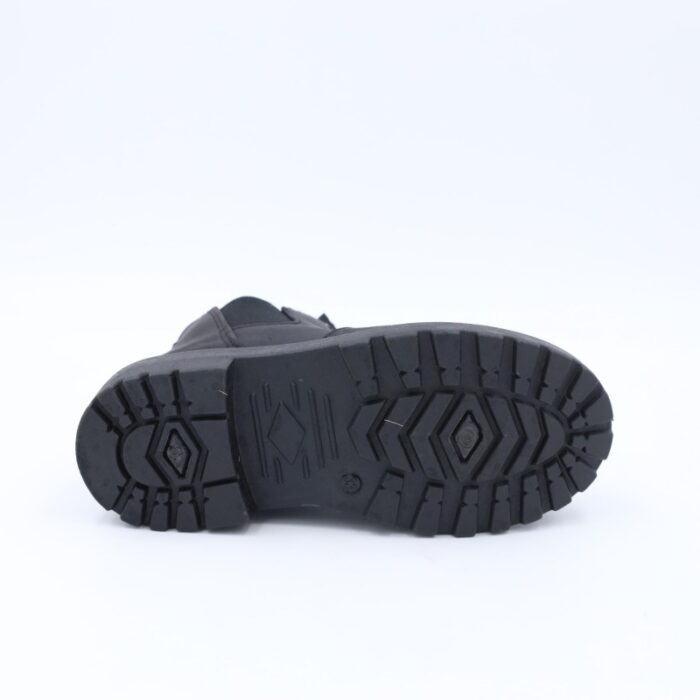 ⁦بسطار ولادي لون أسود⁩ - الصورة ⁦5⁩