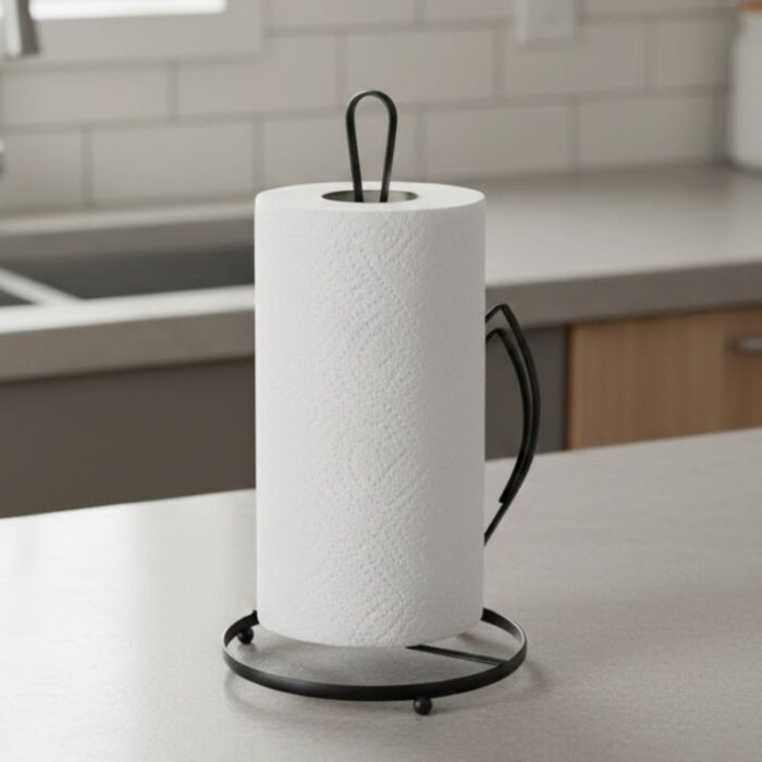 ⁦ستاند محارم مطبخ حديد - دمعة⁩ - الصورة ⁦2⁩