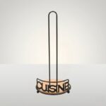 ⁦ستاند محارم مطبخ - قاعدة خشب⁩ - الصورة ⁦3⁩