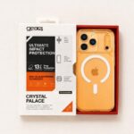 ⁦كفر شفاف مع حلقة ماج سيف متين ايفون 17 برو ماكس ماركة gear4 العالمية⁩ - الصورة ⁦2⁩