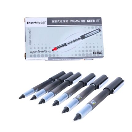 قلم حبر سائل اسود snowhite 0.5