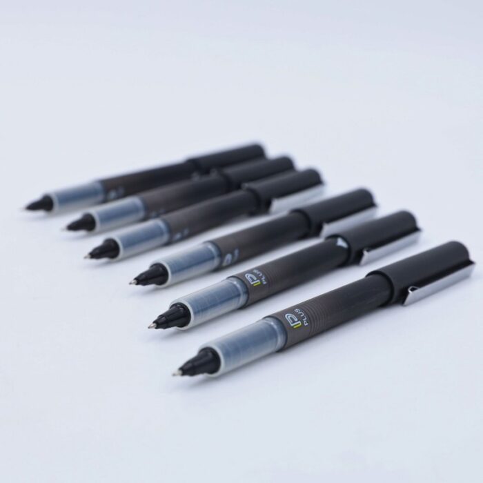 ⁦قلم حبر سائل اسود snowhite 0.5⁩ - الصورة ⁦2⁩