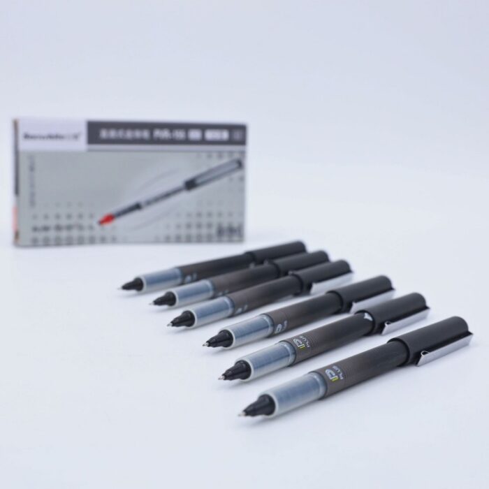 ⁦قلم حبر سائل اسود snowhite 0.5⁩ - الصورة ⁦3⁩