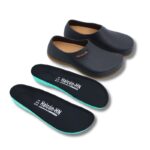 ⁦حذاء وبابوج بونتو بلو Punto Blue الطبي للرجال لون أسود وبني⁩ - الصورة ⁦3⁩