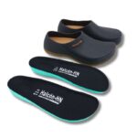 ⁦حذاء وبابوج بونتو بلو Punto Blue الطبي للرجال لون أسود وبني⁩ - الصورة ⁦4⁩