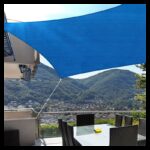 ⁦شادر ظل خارجي مقاس 5×6م لون أزرق⁩ - الصورة ⁦2⁩