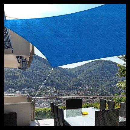 شادر ظل خارجي مقاس 6×9م لون أزرق