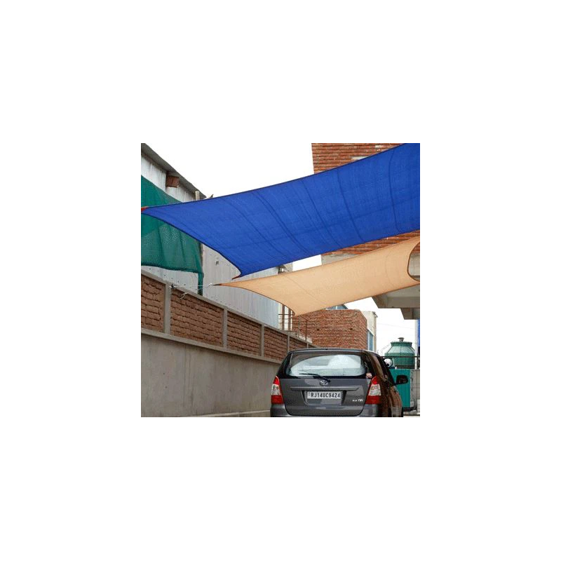 ⁦شادر ظل خارجي مقاس 6×10م لون أزرق⁩ - الصورة ⁦1⁩