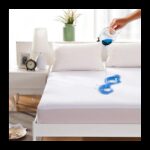 ⁦ملف فرشة ضد الماء حجم 200×220سم لون أبيض⁩ - الصورة ⁦4⁩