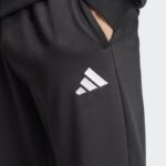 ⁦adidas Men's 3-STRIPES FLEECE Tracksuit- Black⁩ - الصورة ⁦8⁩