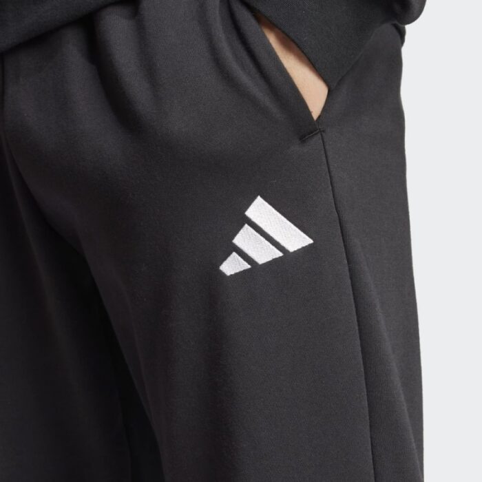 ⁦adidas Men's 3-STRIPES FLEECE Tracksuit- Black⁩ - الصورة ⁦8⁩