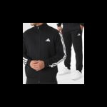 ⁦adidas Men's 3-STRIPES FLEECE Tracksuit- Black⁩ - الصورة ⁦9⁩