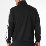 ⁦adidas Men's 3-STRIPES FLEECE Tracksuit- Black⁩ - الصورة ⁦14⁩