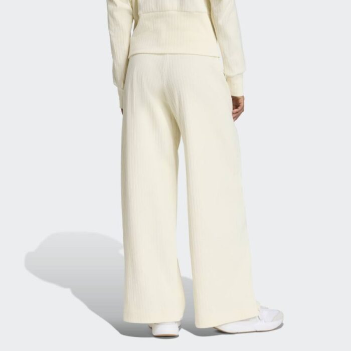 ⁦adidas Womens' All SZN Winterised Wide Leg Pants - White⁩ - الصورة ⁦3⁩
