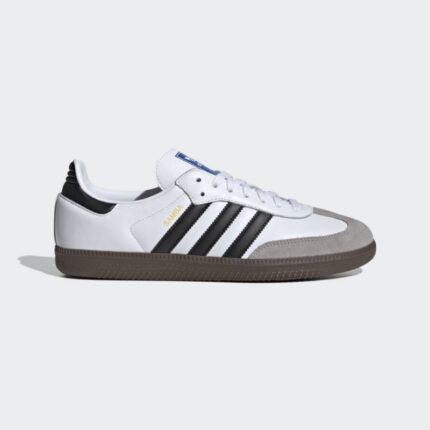 adidas Mens' Samba OG Sneakers Shoes - White
