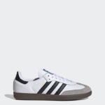 ⁦adidas Mens' Samba OG Sneakers Shoes - White⁩ - الصورة ⁦2⁩