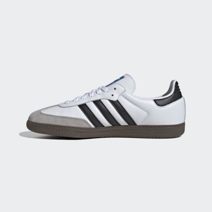 ⁦adidas Mens' Samba OG Sneakers Shoes - White⁩ - الصورة ⁦5⁩