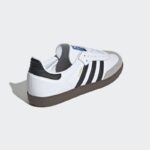 ⁦adidas Mens' Samba OG Sneakers Shoes - White⁩ - الصورة ⁦7⁩