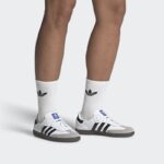 ⁦adidas Mens' Samba OG Sneakers Shoes - White⁩ - الصورة ⁦10⁩