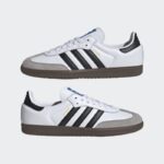 ⁦adidas Mens' Samba OG Sneakers Shoes - White⁩ - الصورة ⁦12⁩