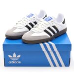 ⁦adidas Mens' Samba OG Sneakers Shoes - White⁩ - الصورة ⁦20⁩