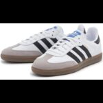 ⁦adidas Mens' Samba OG Sneakers Shoes - White⁩ - الصورة ⁦23⁩
