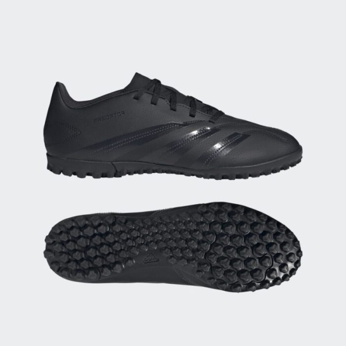 ⁦adidas Mens' Predator Club Turf Soccer Shoes - Black⁩ - الصورة ⁦10⁩