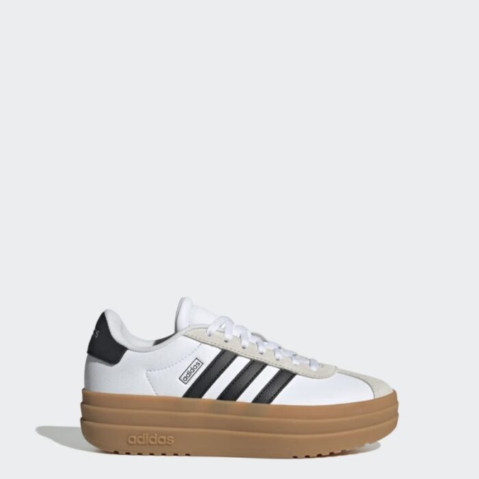 ⁦adidas Women's VL Court Bold Shoes-White⁩ - الصورة ⁦2⁩