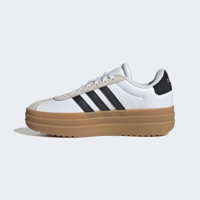 ⁦adidas Women's VL Court Bold Shoes-White⁩ - الصورة ⁦5⁩