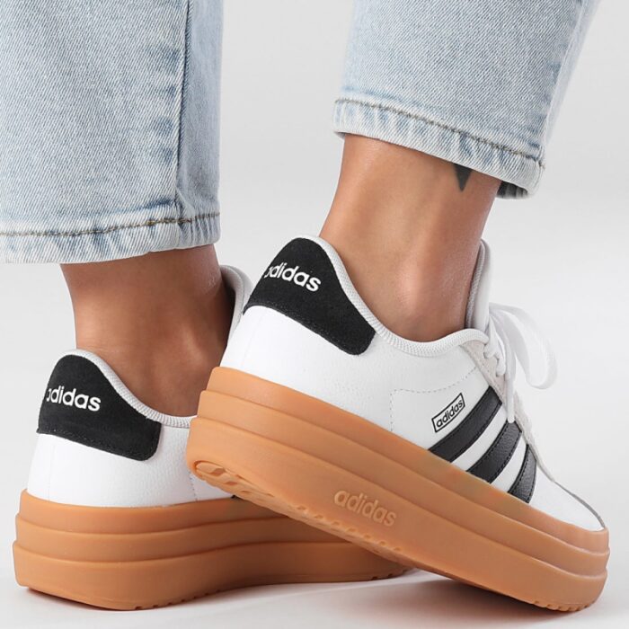 ⁦adidas Women's VL Court Bold Shoes-White⁩ - الصورة ⁦16⁩