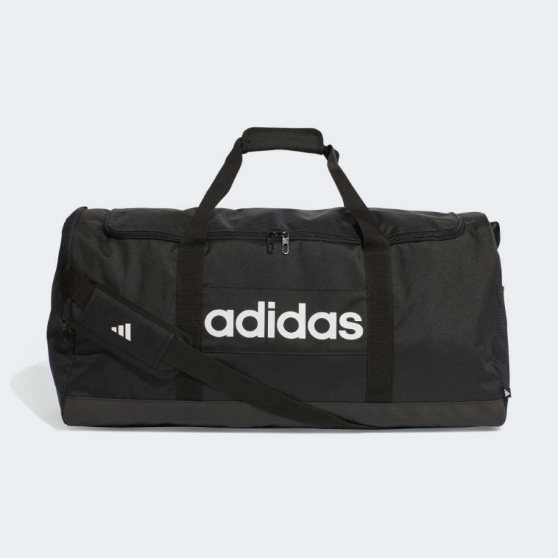 ⁦adidas Unisex' Linear Duffel Large Bag-Black⁩ - الصورة ⁦1⁩