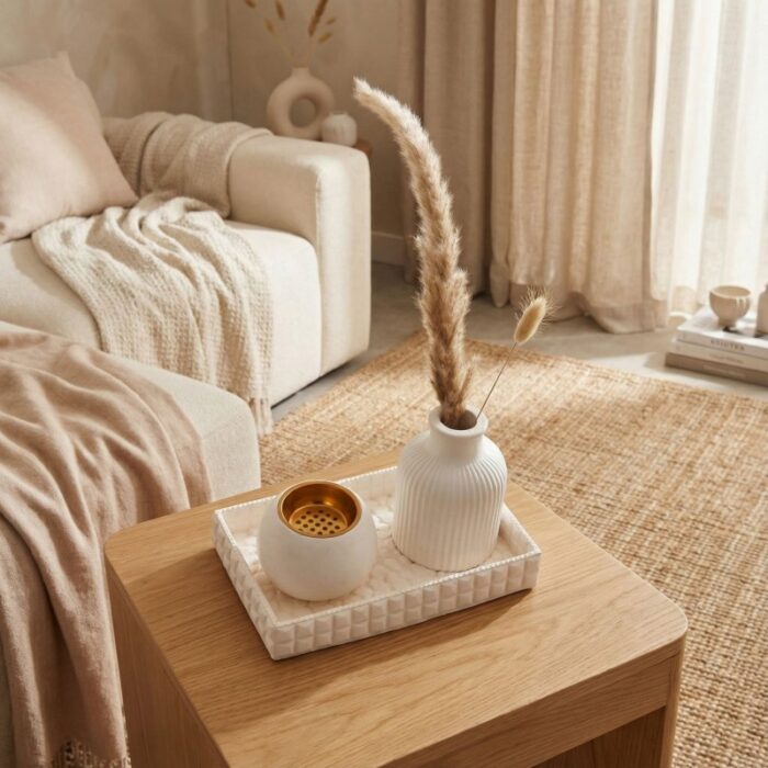 ⁦بكج ديكور كونكريت مكون من3 قطع صناعة يدوية Hand Made⁩ - الصورة ⁦2⁩