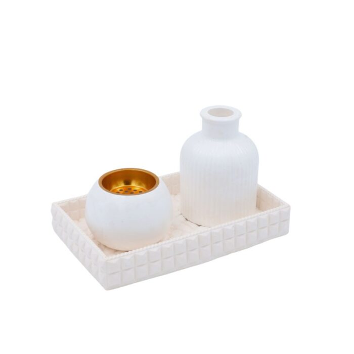 ⁦بكج ديكور كونكريت مكون من3 قطع صناعة يدوية Hand Made⁩ - الصورة ⁦5⁩