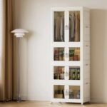 ⁦خزانة بلاستيك 4 طبقات طول 17 سم⁩ - الصورة ⁦4⁩