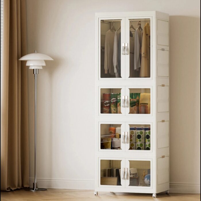 ⁦خزانة بلاستيك 4 طبقات طول 17 سم⁩ - الصورة ⁦7⁩