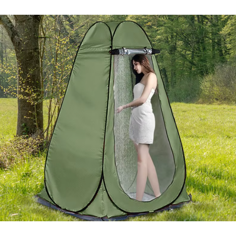 ⁦خيمة حمام - استحمام مع مرحاض متنقل قابل للطي⁩ - الصورة ⁦1⁩