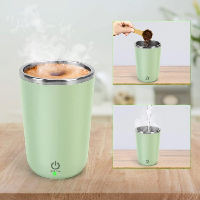 ⁦كاسة حافظة للحرارة مع خلاط⁩ - الصورة ⁦10⁩