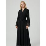 ⁦عباي لف قطعتين مع بنطلون⁩ - الصورة ⁦3⁩