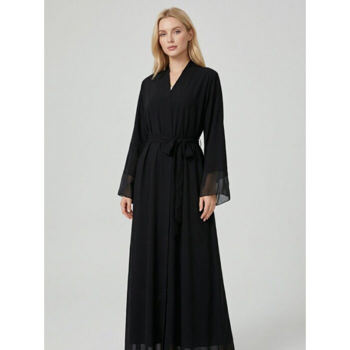 ⁦عباي لف قطعتين مع بنطلون⁩ - الصورة ⁦3⁩