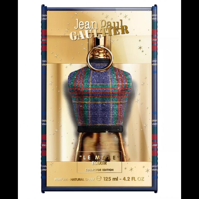 ⁦Jean Paul Gaultier Le Male Elixir Collector Edition Parfum 125ML For Men⁩ - الصورة ⁦2⁩