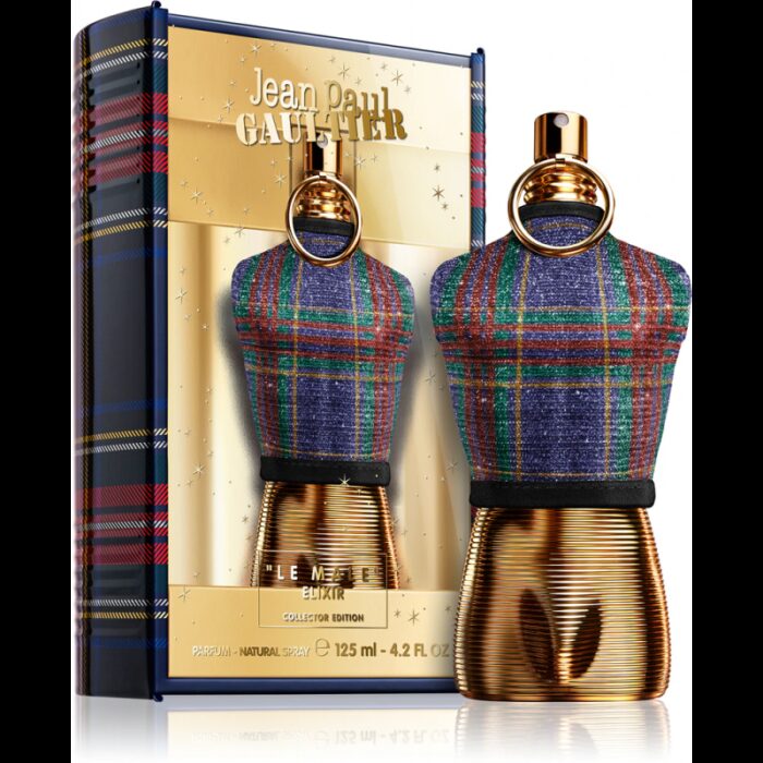 ⁦Jean Paul Gaultier Le Male Elixir Collector Edition Parfum 125ML For Men⁩ - الصورة ⁦5⁩