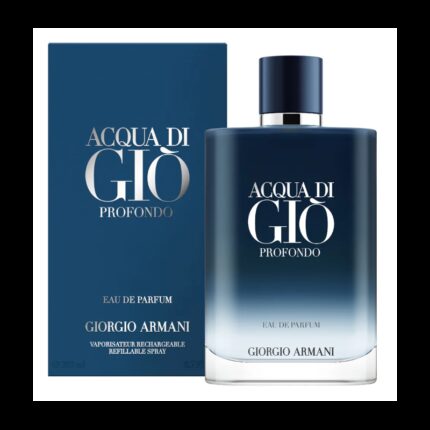 Giorgio Armani Acqua Di Gio Profondo EDP 200ML For Men اكوا دي جيو برفوندو