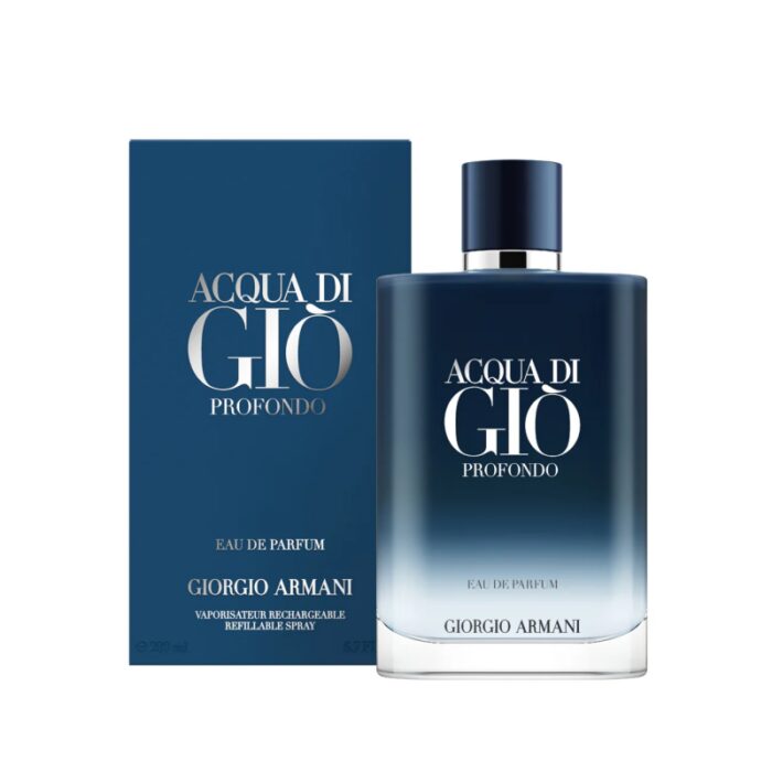 ⁦Giorgio Armani Acqua Di Gio Profondo EDP 200ML For Men اكوا دي جيو برفوندو⁩ - الصورة ⁦3⁩