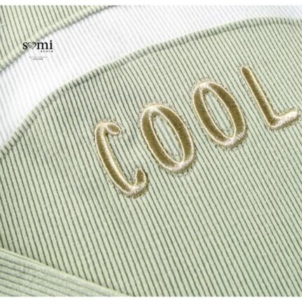 طقم مخمل ستاتي قطعتين للنساء لون أخضر