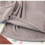 ⁦طقم مخمل ستاتي قطعتين للنساء لون نهدي فاتح⁩ - الصورة ⁦3⁩