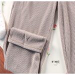 ⁦طقم مخمل ستاتي قطعتين للنساء لون نهدي فاتح⁩ - الصورة ⁦4⁩