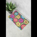 [19480101] دعسة مدخل بيت مطاط DOOR MAT FLOWER 75X45 CM
