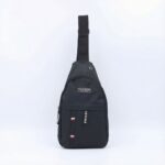 ⁦حقيبة خصر للموبايل والأغراض الشخصية لون اسود⁩ - الصورة ⁦2⁩