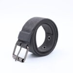 حزام رجالي قماشي ( سير ) قياس 120 سم لون رمادي